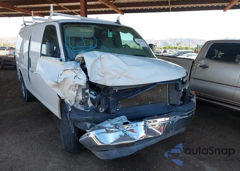 2023 GMC Savana Cargo Rwd 2500 Regular Wheelbase Work Van из США, поврежденный, VIN 1GTW7AFP2P1105188